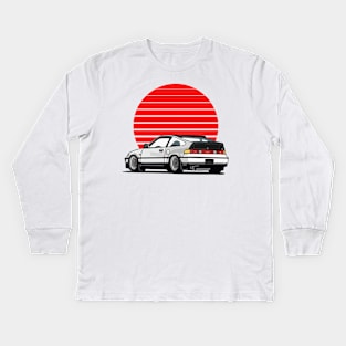 Honda CRX Kids Long Sleeve T-Shirt